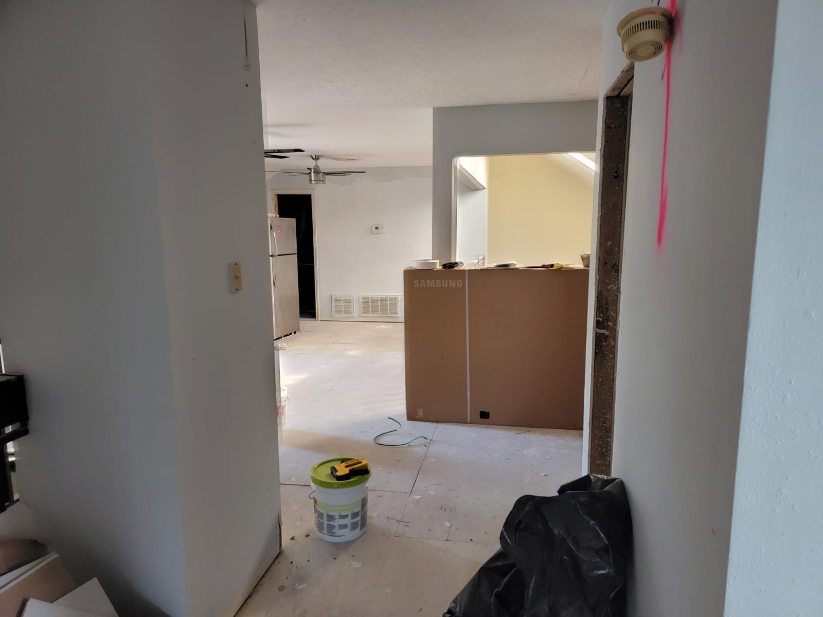 Drywall Installation after Flood Damage in Houston, TX