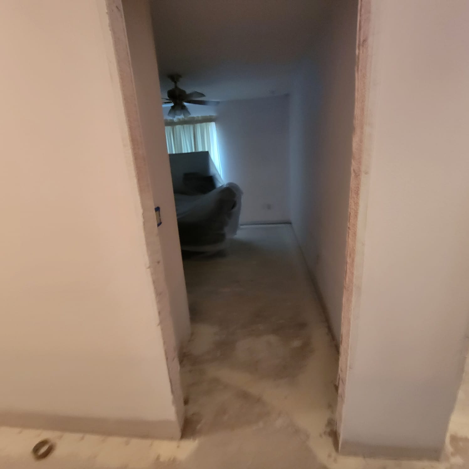 Rebuilding process after a water leak in Houston, TX