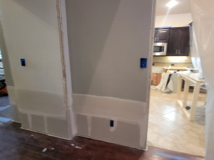 Installing New Drywall after 2' Ripped Out Due to Water Damage